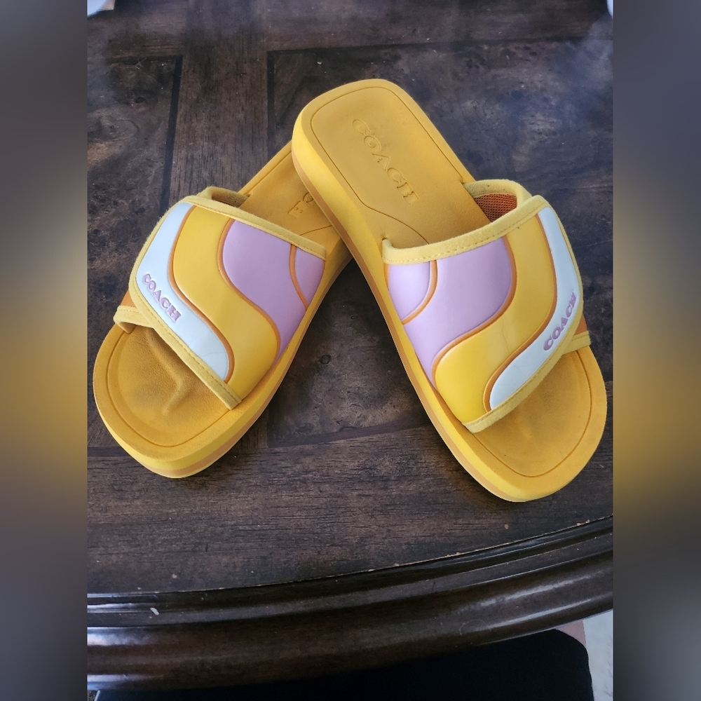 Coach Paxton slides size 9